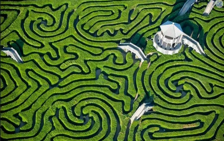 photographie du Labyrinthe